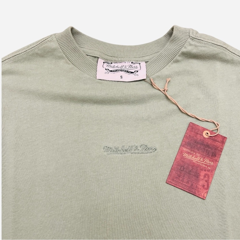 Mitchell & Ness Branded Script Tee Size Small NWT - Picture 2 of 5